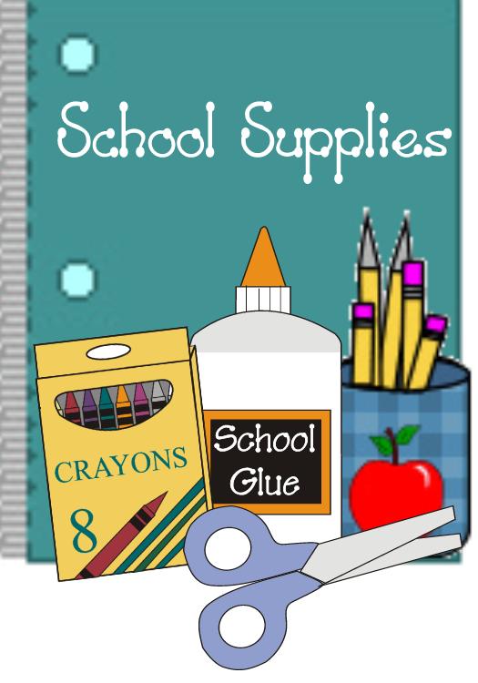 clipart of school supplies - photo #31