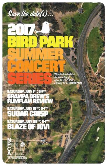 2017 Bird Park Summer Concert Series