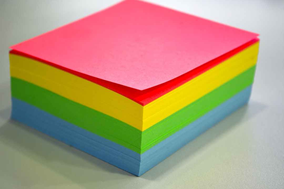 color color paper colored paper colorful